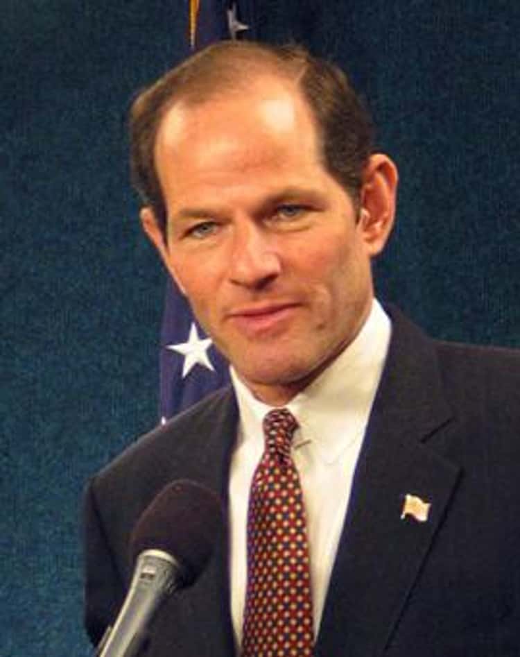Eliot Spitzer is listed (or ranked) 10 on the list Democrat Sex Scandals