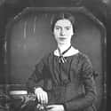 Dec. at 56 (1830-1886)   Emily Elizabeth Dickinson was an American poet. Born in Amherst, Massachusetts, to a successful family with strong community ties, she lived a mostly introverted and reclusive life.