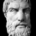 Dec. at 71 (340 BC-269 BC)   Epicurus was an ancient Greek philosopher as well as the founder of the school of philosophy called Epicureanism. Only a few fragments and letters of Epicurus's 300 written works remain.
