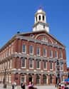 Faneuil Hall on Random Most Visited Tourist Destinations in America