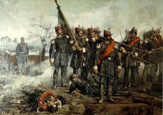 Italian Unification Battles List Of Battles In The Italian   First Italian War Of Independence Military Conflicts Photo 1