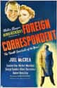 Foreign Correspondent on Random Best Spy Movies of 1940s