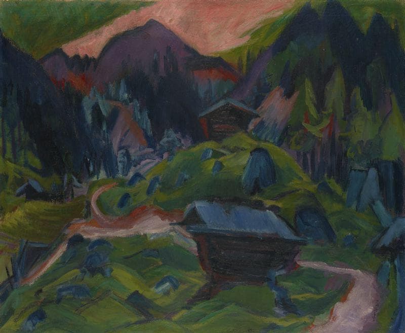 Famous German Expressionism Landscape Arts List of Popular German