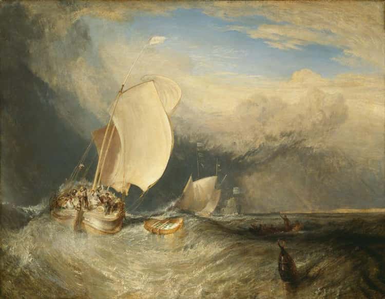 Famous J M W Turner Paintings List Of Popular J M W Turner
