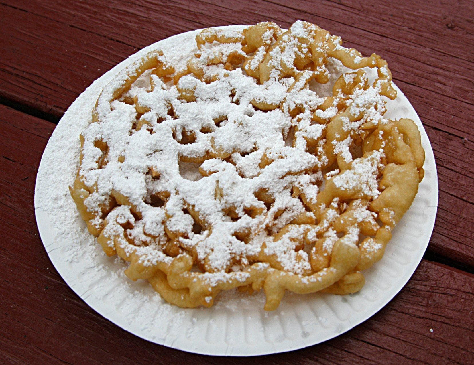 Funnel cake on Random Most Delicious Foods to Dunk of Deep Fry