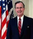 George H. W. Bush on Random Famous (Alleged) Illuminati Members