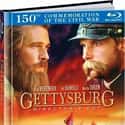 Martin Sheen, Tom Berenger, Sam Elliott   Gettysburg is a 1993 epic film written and directed by Ronald F. Maxwell, adapted from the novel The Killer Angels by Michael Shaara, about the Battle of Gettysburg.