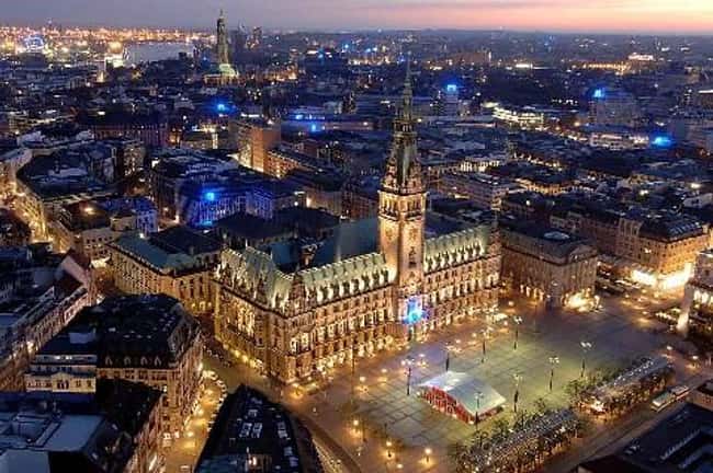 Hamburg is listed (or ranked) 61 on the list The Most Beautiful Cities in the World