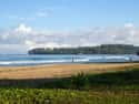 Hanalei Bay on Random Best Hawaiian Beaches for Surfing