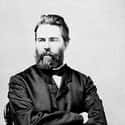 Dec. at 72 (1819-1891)   Herman Melville was an American novelist, writer of short stories, and poet from the American Renaissance period. Most of his writings were published between 1846 and 1857.
