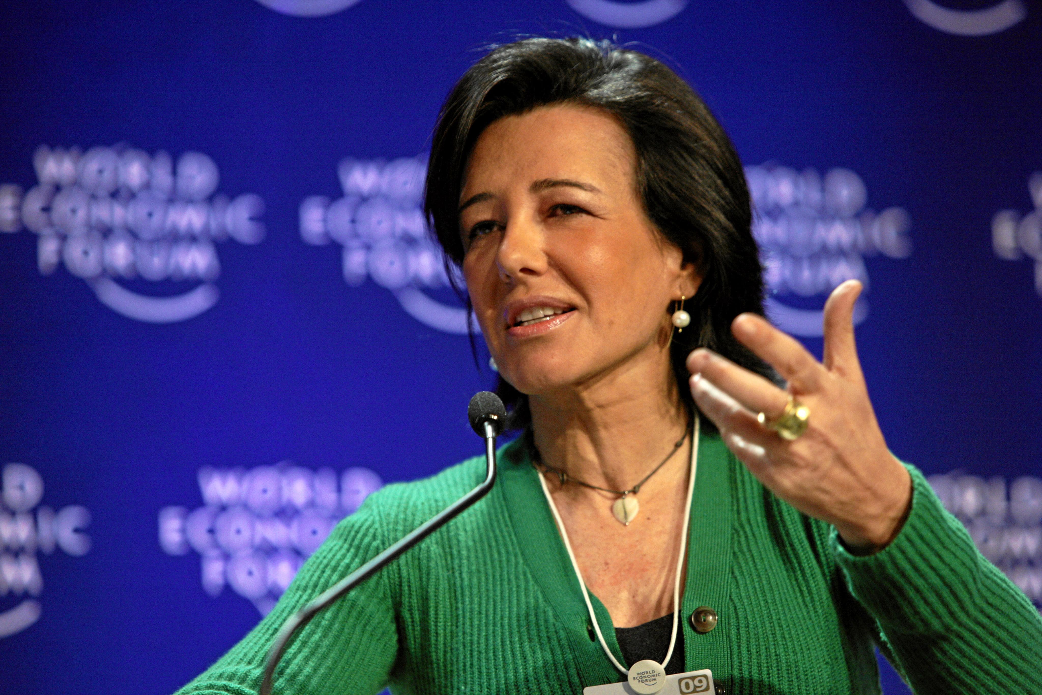 Ana Patricia Botin is listed (or ranked) 40 on the list The Top 50 Illuminati from Most to Least Powerful