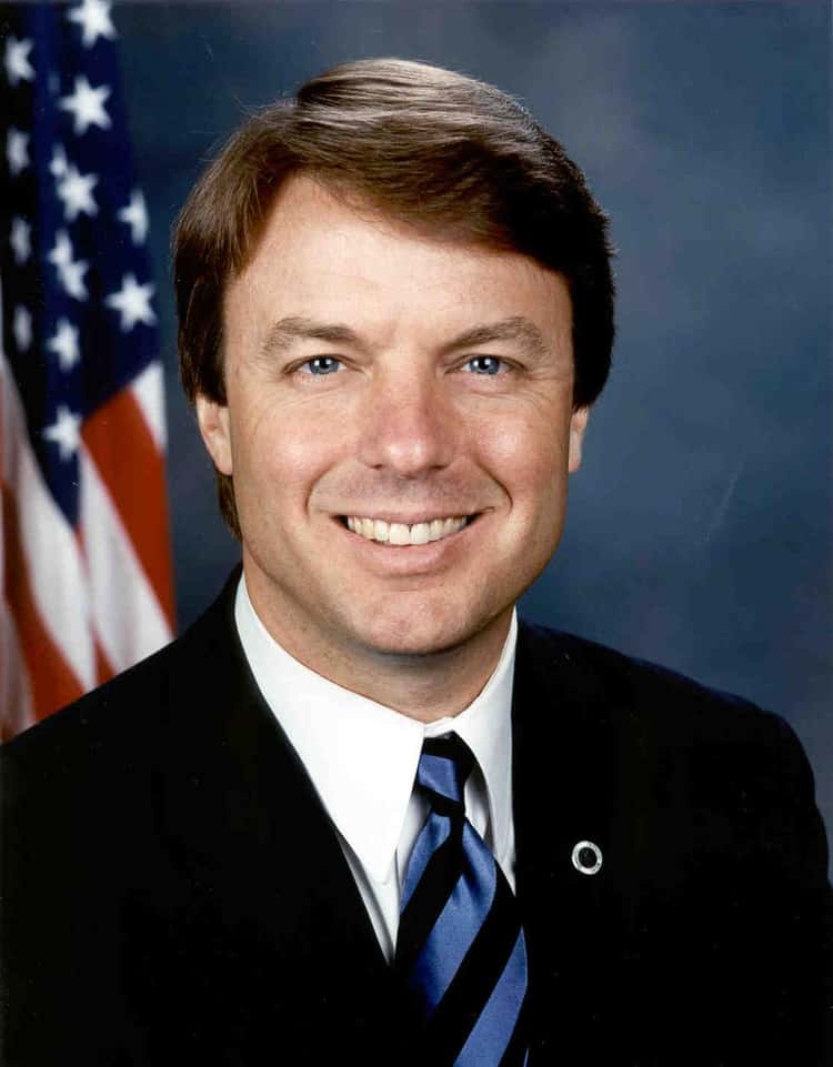 John Edwards is listed (or ranked) 13 on the list Democrat Sex Scandals