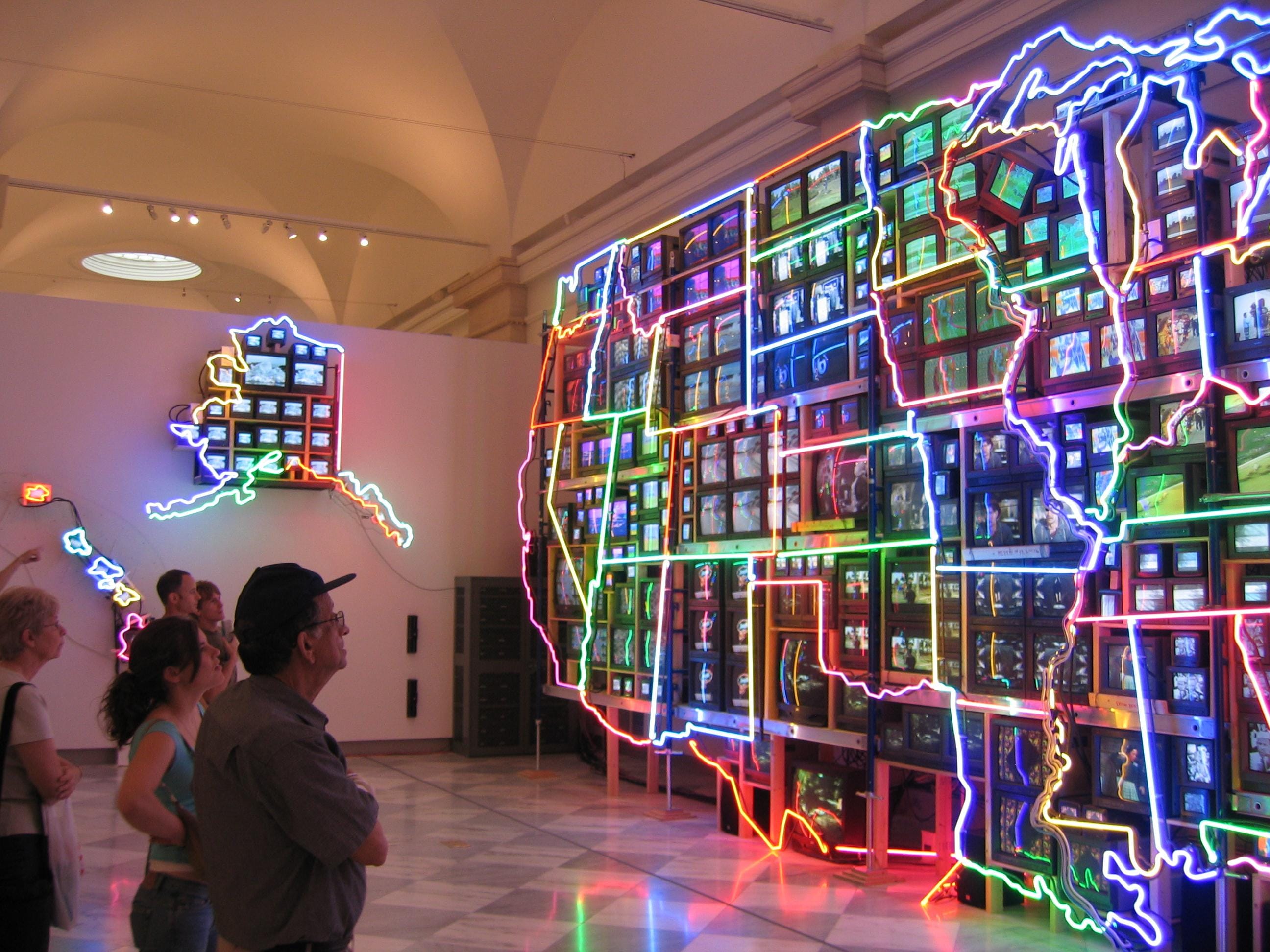 Electronic Superhighway Continental U S Alaska Hawaii