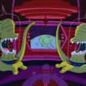 Kang and Kodos on Random Best Simpsons Non-Human Characters