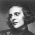 Dec. at 101 (1902-2003)   Helene Bertha Amalie "Leni" Riefenstahl was a German film director, producer, screenwriter, editor, photographer, actress and dancer widely known for directing the Nazi propaganda film...
