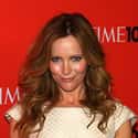 age 46   Leslie Mann is an American actress and comedian best known for her roles in comedic films such as The Cable Guy, George of the Jungle, The 40-Year-Old Virgin, Knocked Up, 17 Again, Funny People,...