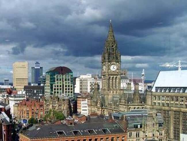 Manchester is listed (or ranked) 72 on the list The Most Beautiful Cities in the World