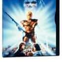 Courteney Cox, Dolph Lundren, Frank Langella   Masters of the Universe is a 1987 American science fantasy film directed by Gary Goddard and starring Dolph Lundgren, Frank Langella, Jon Cypher, Chelsea Field, Billy Barty and Courteney Cox.