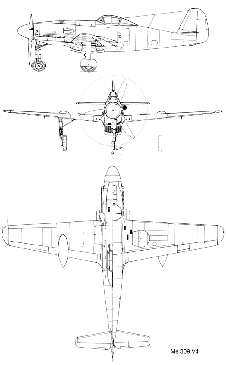 Messerschmitt Airplanes | List Of All Messerschmitt Aircraft Types