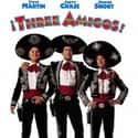 Chevy Chase, Steve Martin, Phil Hartman   ¡Three Amigos! is a 1986 American comedy film directed by John Landis and written by Lorne Michaels, Steve Martin, and Randy Newman.