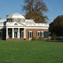 Monticello on Random the U.S. Presidents' OTHER Houses
