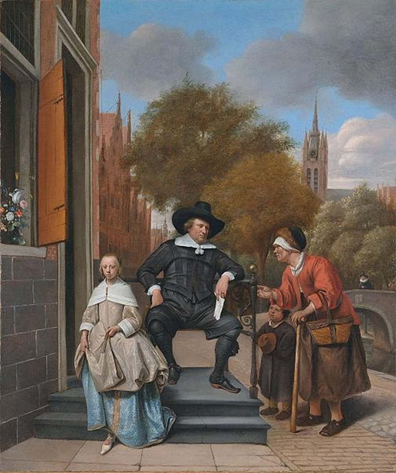 Adolf and Catharina Croeser on the Oude Delft
