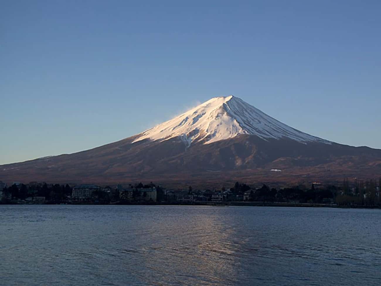 Остров хонсю 5 букв сканворд. Гора Фудзияма. Вулкан Фудзияма в Японии. Иватэ гора Японии. Вулкан Асама в Японии.