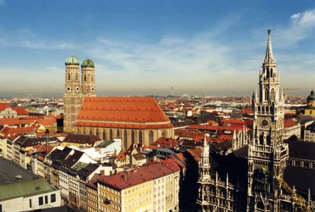Munich is listed (or ranked) 18 on the list The Most Beautiful Cities in the World