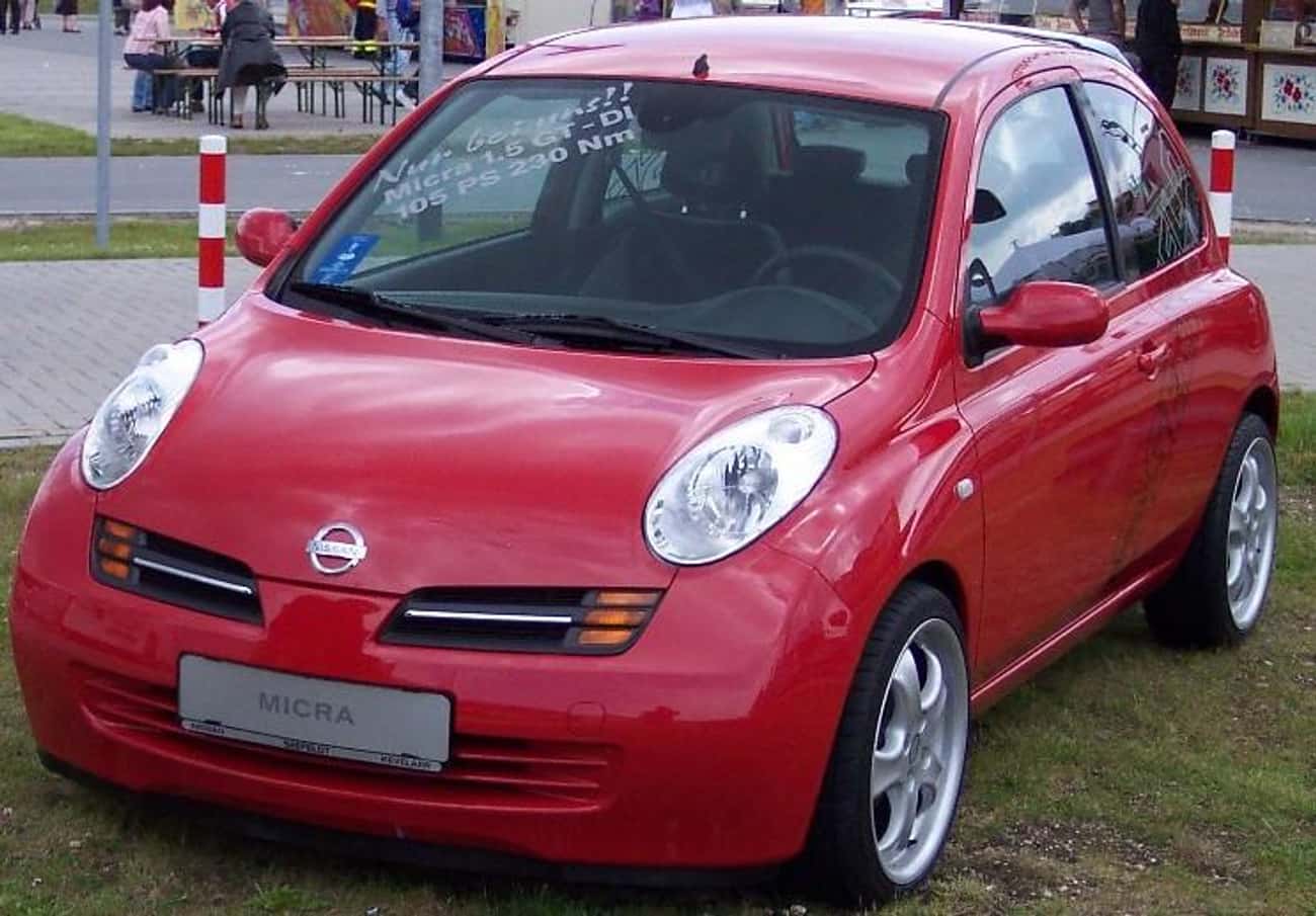 Nissan Micra 2005 Red