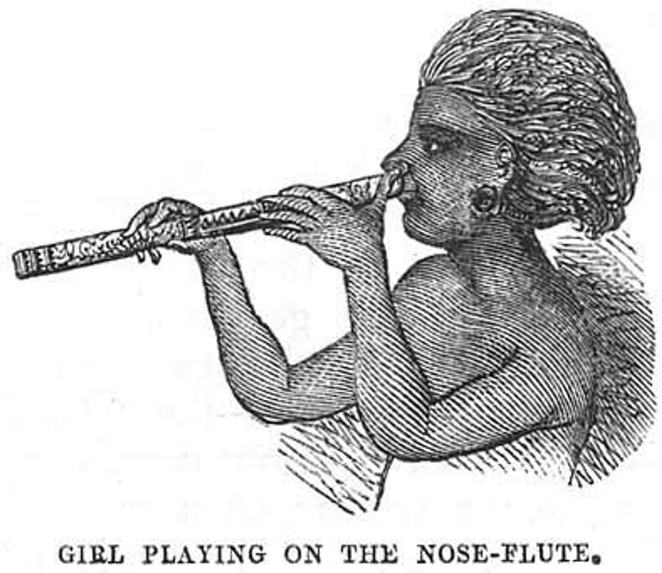 Нос в древности. Древняя флейта. Древние люди с флейтой. Флейтистка древнее изображение. Самая древняя флейта.