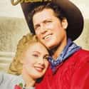 Shirley Jones, Rod Steiger, Eddie Albert   Oklahoma! is a 1955 musical film based on the 1943 stage musical Oklahoma!, written by composer Richard Rodgers and lyricist/librettist Oscar Hammerstein II and starring Gordon MacRae, Shirley...