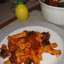 Spaghetti alla puttanesca on Random Best Italian Foods