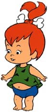 pebbles flintstone cartoon