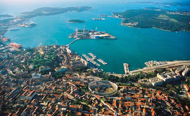 Pula is listed (or ranked) 95 on the list The Most Beautiful Cities in the World
