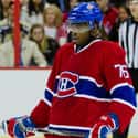 Defenseman   Pernell Karl "P. K." Subban is a Canadian professional ice hockey defenceman and an alternate captain for the Montreal Canadiens of the National Hockey League.