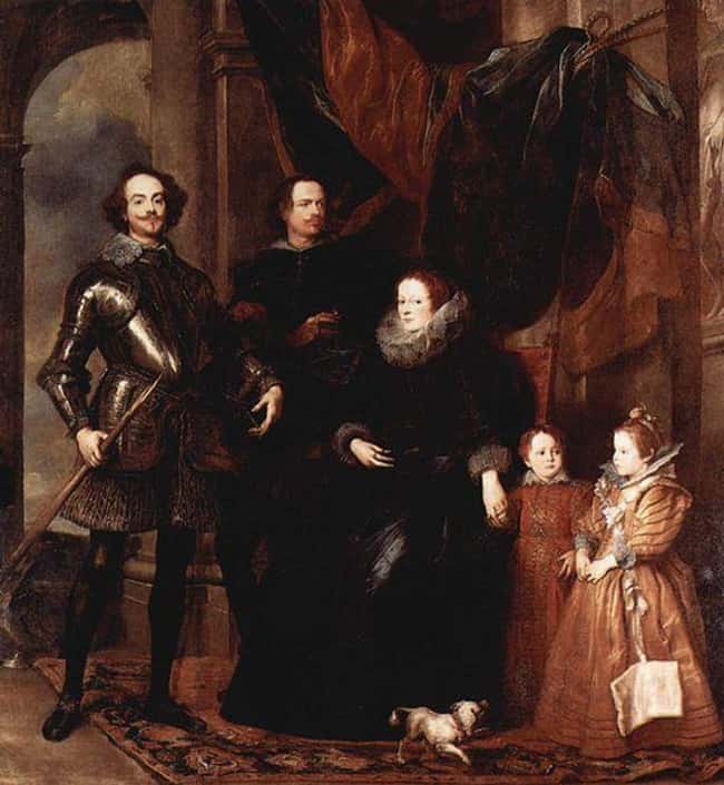 Portrait of the Lomellini Fami is listed (or ranked) 8 on the list Famous Anthony van Dyck Paintings