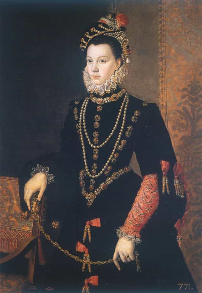 Elizabeth of Valois is listed (or ranked) 1 on the list Famous Sofonisba Anguissola Paintings