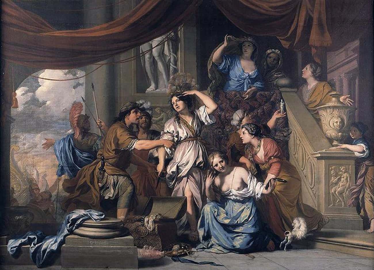 Achilles Discovered among the Daughters of Lycomedes