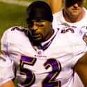 age 43   Raymond Anthony Lewis, Jr. is a former American football linebacker who played his entire 17-year career for the Baltimore Ravens of the National Football League.