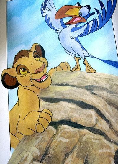 lion king characters kopa