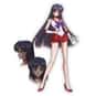 Sailor Mars is listed (or ranked) 93 on the list The Best Anime Characters With Black Hair