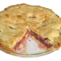 Rhubarb pie on Random Most Delicious Pies