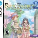 Console role-playing game, Action role-playing game, Simulation video game   Rune Factory 2: A Fantasy Harvest Moon, known as Rune Factory 2 in Japan, is a simulation/role-playing video game developed by Neverland Co..