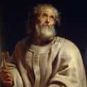 Saint Peter, also known as Simon Peter, according to the New Testament, was one of the Twelve Apostles of Jesus Christ, leaders of the early Christian Church.