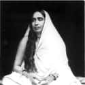 Dec. at 67 (1853-1920)   Sarada Devi, born Saradamani Mukhopadhyaya, was the wife and spiritual counterpart of Ramakrishna Paramahamsa, a nineteenth-century mystic of Bengal.