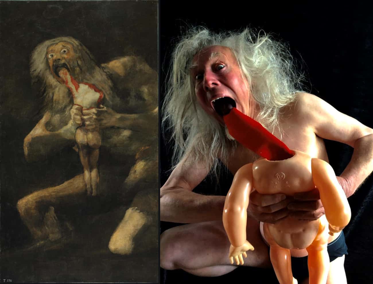'Saturn Devouring His Son' By Francisco Goya