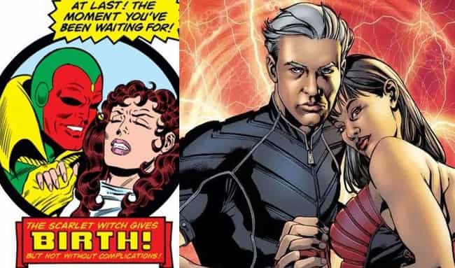 Scarlet Witch Has Babies With A Robot And Fools Around With Her Brother