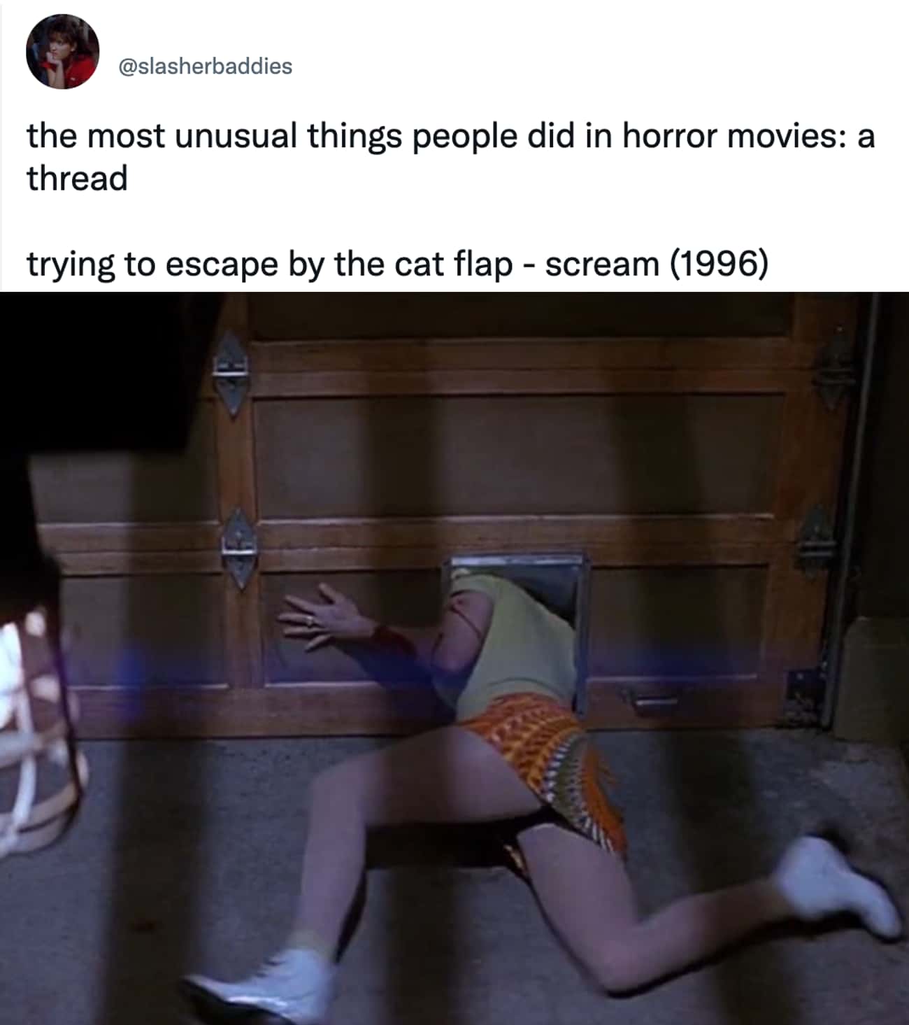 Bad Escape Plan In 'Scream'