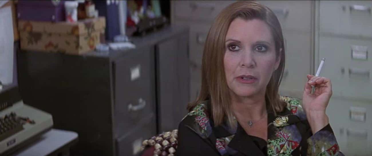 Carrie Fisher In 'Scream 3'