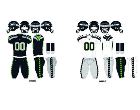 Best NFL Uniforms List of the Best Looking Football Team Uniforms